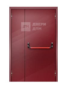 Противопожарная дверь EIW-15 полуторная с антипаникой ДП-138